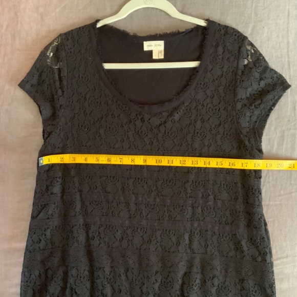 La Rue Black Tunic or Dress, Large - Picture 9 of 9